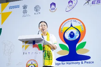 มหาวิทยาลัยพะเยา ร่วมกับ สถานกงสุลอินเดีย จังหวัดเชียงใหม่ จัดกิจกรรมวันโยคะสากล ครั้งที่ 11