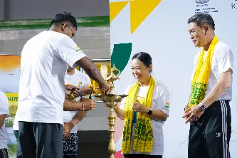 มหาวิทยาลัยพะเยา ร่วมกับ สถานกงสุลอินเดีย จังหวัดเชียงใหม่ จัดกิจกรรมวันโยคะสากล ครั้งที่ 11