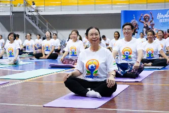 มหาวิทยาลัยพะเยา ร่วมกับ สถานกงสุลอินเดีย จังหวัดเชียงใหม่ จัดกิจกรรมวันโยคะสากล ครั้งที่ 11