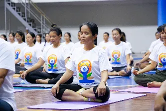มหาวิทยาลัยพะเยา ร่วมกับ สถานกงสุลอินเดีย จังหวัดเชียงใหม่ จัดกิจกรรมวันโยคะสากล ครั้งที่ 11