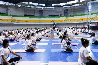 มหาวิทยาลัยพะเยา ร่วมกับ สถานกงสุลอินเดีย จังหวัดเชียงใหม่ จัดกิจกรรมวันโยคะสากล ครั้งที่ 11
