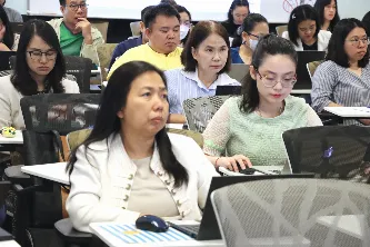 โครงการอบรมบุคลากรสายวิชาการ เรื่อง การประยุกต์ใช้ AI ในการพัฒนาหลักสูตรของมหาวิทยาลัยพะเยา