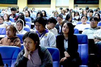 โครงการอบรมเตรียมความพร้อมนิสิตสหกิจศึกษาและการศึกษาเชิงบูรณาการกับการทำงาน มหาวิทยาลัยพะเยา หัวข้อ “การแนะนำตนเองอย่างมืออาชีพ”