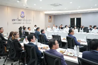มหาวิทยาลัยพะเยาให้การต้อนรับคณะผู้บริหาร Kindai University และบริษัท Frontier Co., Ltd.
