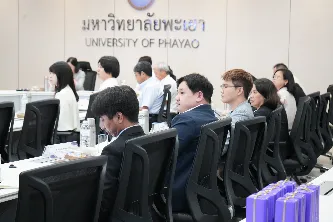 มหาวิทยาลัยพะเยาให้การต้อนรับคณะผู้บริหาร Kindai University และบริษัท Frontier Co., Ltd.