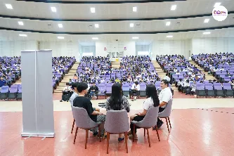 กองบริการการศึกษา จัดกิจกรรมการเรียนการสอนรายวิชาในหมวดวิชาศึกษาทั่วไป “เรียนรู้ร่วมกันสรรค์สร้างสังคม” ในหัวข้อ “ชุมชนคืออะไร”
