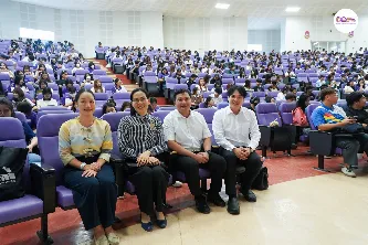 กองบริการการศึกษา จัดกิจกรรมการเรียนการสอนรายวิชาในหมวดวิชาศึกษาทั่วไป “เรียนรู้ร่วมกันสรรค์สร้างสังคม” ในหัวข้อ “ชุมชนคืออะไร”
