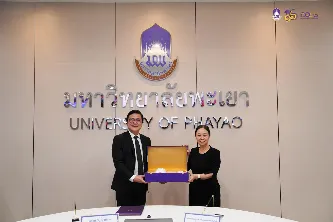 มหาวิทยาลัยพะเยา จัดพิธีลงนามบันทึกความเข้าใจทางวิชาการ เรื่อง การส่งเสริมและสนับสนุนด้านวิชาการและการแลกเปลี่ยนองค์ความรู้ด้านดาราศาสตร์และเทคโนโลยี ระหว่าง มหาวิทยาลัยพะเยา  และสถาบันวิจัยดาราศาสตร์แห่งชาติ (องค์การมหาชน)