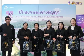 อธิการบดีมหาวิทยาลัยพะเยานำทีมผู้บริหารเข้าร่วมโครงการผู้บริหารสถานศึกษา และครูแนะแนวเยี่ยมชมมหาวิทยาลัยพะเยา