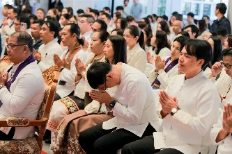 กองบริการการศึกษาเข้าร่วมพิธีทำบุญเนื่องในวันขึ้นปีใหม่    ประจำปี พ.ศ. 2569 เฉลิมฉลองครบรอบ 16 ปี มหาวิทยาลัยพะเยา