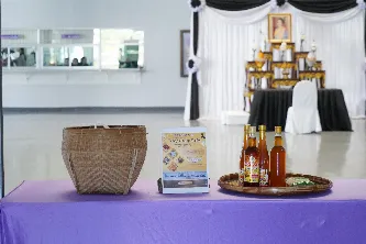 กองบริการการศึกษาร่วมฮอมบุญวัตถุดิบเพื่อกวนข้าวทิพย์ถวายพระเจ้าตนหลวง กิจกรรมตานข้าวใหม่ใส่บาตรหลวง ประจำปี 2569