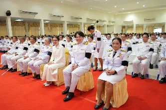 พิธีถวายพานพุ่มวันพ่อขุนรามคำแหงมหาราช