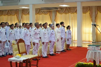 พิธีถวายพานพุ่มวันพ่อขุนรามคำแหงมหาราช