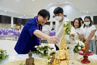 กองบริการการศึกษา มหาวิทยาลัยพะเยา ร่วมสืบสานประเพณีปี๋ใหม่เมือง ประจำปี 2569