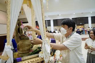 กองบริการการศึกษา มหาวิทยาลัยพะเยา ร่วมสืบสานประเพณีปี๋ใหม่เมือง ประจำปี 2569